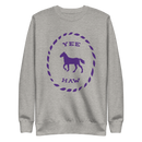 Sweatshirt med texten "YEE HAW"