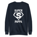 Sweatshirt med texten "SUPER PAPPA"