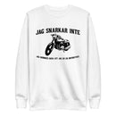 Sweatshirt med texten "Jag snarkar inte"