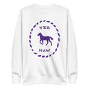 Sweatshirt med texten "YEE HAW"