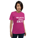 T-shirt med bild texten "Helvetes jävla skit"