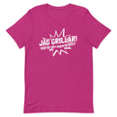 T-shirt med bild texten "Jag grillar, vad är din superkraft?"