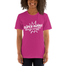 T-shirt med bild texten "SUPER MAMMA"