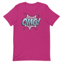 T-shirt med bild texten "OMG!"