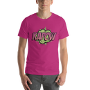 T-shirt med bild texten "KAPOW"