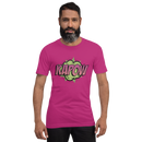 T-shirt med bild texten "KAPOW"