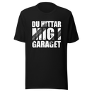 T-shirt med bild texten "Du hittar mig i garaget"