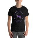 T-shirt med bild texten "YEE HAW"