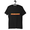T-shirt med bild texten "FREDAGSMYS!"