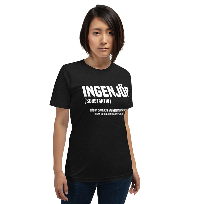 T-shirt med bild texten "INGENJÖR"