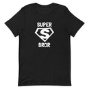 T-shirt med bild texten "Super bror"