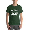 T-shirt med bild texten "Se upp! Pappa lagar mat"