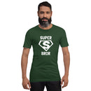 T-shirt med bild texten "Super bror"