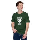 T-shirt med bild texten "Super bror"