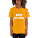 T-shirt med bild texten "Näpp! Inte idag."