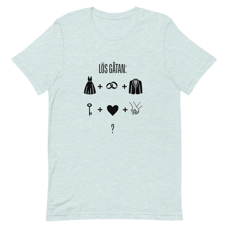 T-shirt med texten "Lös gåtan"