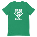 T-shirt med bild texten "SUPER MAMMA"