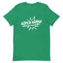 T-shirt med bild texten "SUPER MAMMA"