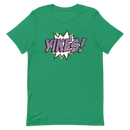 T-shirt med texten "YIKES!"