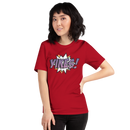 T-shirt med texten "YIKES!"