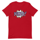 T-shirt med texten "YIKES!"