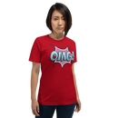 T-shirt med bild texten "OMG!"