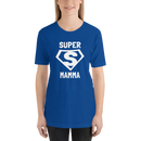 T-shirt med bild texten "SUPER MAMMA"