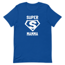 T-shirt med bild texten "SUPER MAMMA"