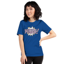 T-shirt med texten "YIKES!"