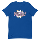 T-shirt med texten "YIKES!"