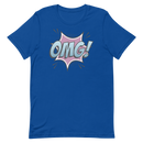 T-shirt med bild texten "OMG!"