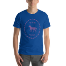 T-shirt med bild texten "YEE HAW"