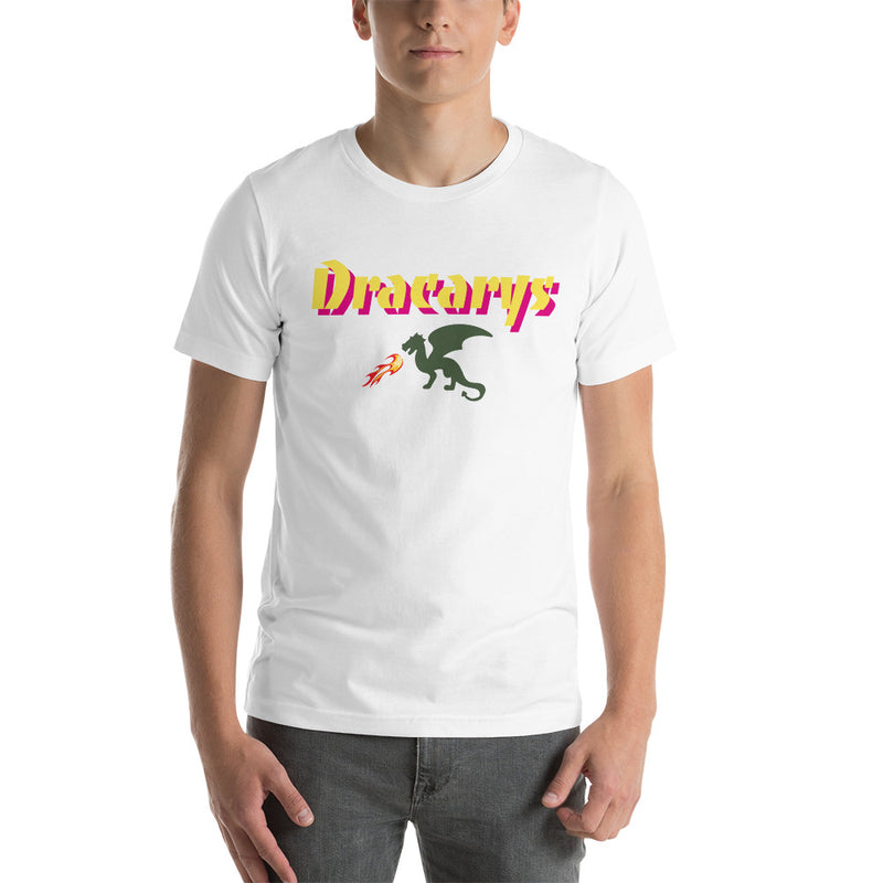T-shirt med texten "Dracarys"