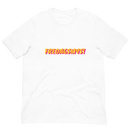 T-shirt med bild texten "FREDAGSMYS!"