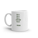 Porslinsmugg med texten "Avocados"