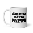 Porslinsmugg med texten "Världens bästa pappa"