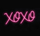 XOXO - neonskylt